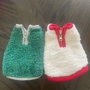 Small dog puppy  Mini fleece jackets plus super cute freebie!